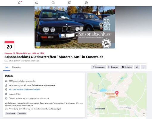 "Motoren aus" - Oldtimer-Saisonabschluss im sächsischen Cunewalde - "Motoren aus" - Oldtimer-Saisonabschluss im sächsischen Cunewalde