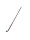 Speiche M4 (L=167,00mm) (100°) (Kleeblatt) glatt, vernickelt BMW R62, R63