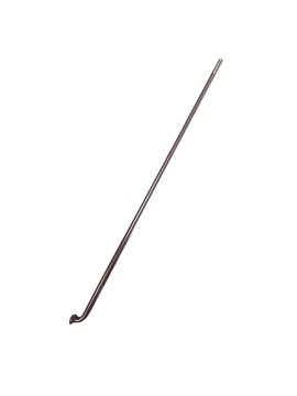 Speiche M4 (L=220,00mm) (110°) (Kleeblatt) glatt, vernickelt BMW R42, R47, R62, R63