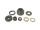 Satz Lagerbuchse Laufrad hinten komplett (8 teilig) BMW R2, R4/1, R35, R11, R16