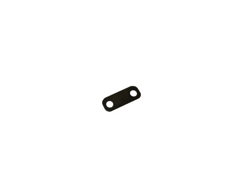 Unterlage Widerstandsblech schwarz (1,00mm) BMW R12, R16, R17
