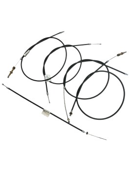 Bowdenzugsatz schwarz (5 teilig) EMW R35/2, R35/3