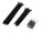 Speichensatz Vorderrad M4 (Nabe 180,00mm) (Kleeblatt) schwarz-chrom AWO Touren
