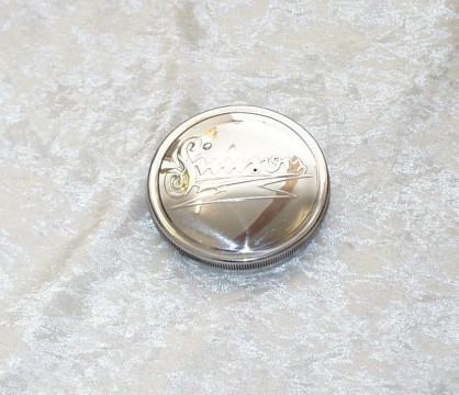 Tankdeckel "SIMSON" Alu /poliert