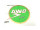 Aufkleber / Emblem / Abziehbild Tank (grün/gold/rot/weiß) rechts (D=80,00mm) AWO Touren