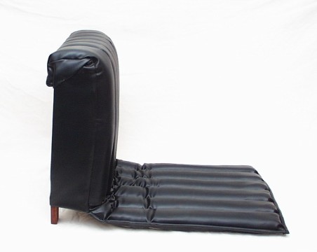 Sitzpolster schwarz breit (TM/Elastik) Seitenwagen