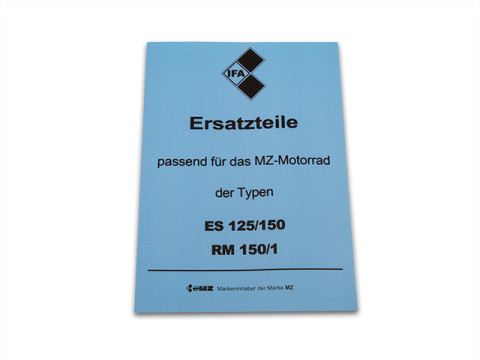 Ersatzteilkatalog MZ ES125, ES150, RM150/1