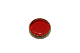 Kontrollglas HEL. (D=16,00mm) rot (Kupfer Fassung)