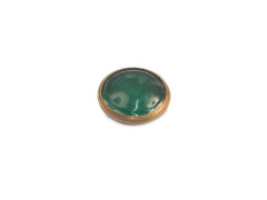 Kontrollglas HEL. (D=16,00mm) grün (Kupfer-Fassung)