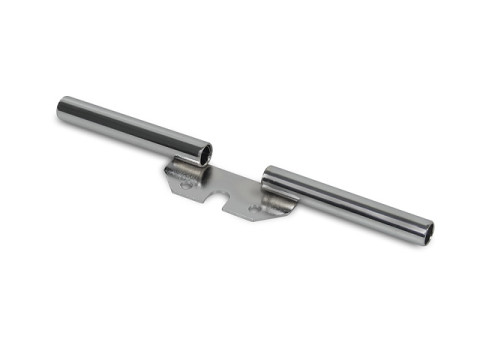 Blinkerträger / Blinkleuchtenhalter hinten (verchromt) für eckige Blinker D=15,00mm MZ ETZ125, ETZ150, ETZ250, ETZ251, ETZ301