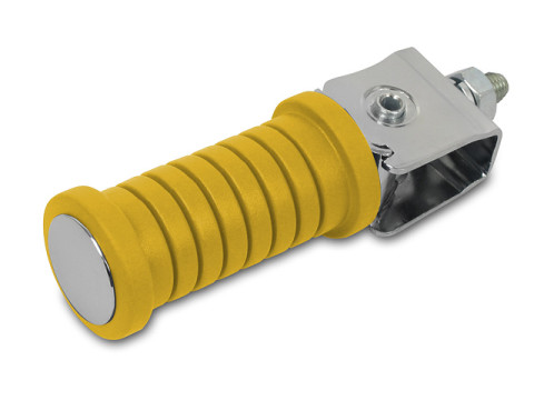 Beifahrerfußraste gelb-chrom MZ ES175/2, ES250/2, ETS250, TS250, TS250/1, ETZ125, ETZ150, ETZ250, ETZ251, ETZ301