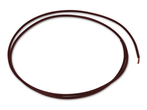 Kabel (0,75 mm²) braun (5 Meter)