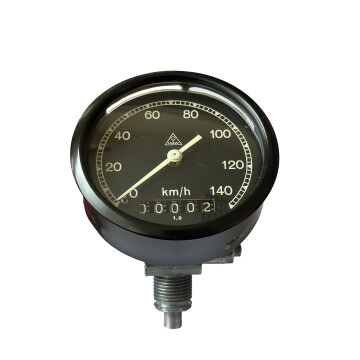 Tachometer (D=80,00mm) MAW (0-140 km/h) Patina (regeneriert) AWO Sport