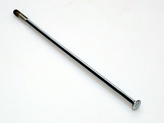 Speiche M4 (L=121,00mm) (gerade) chrom MZ ES175, ES175/1, ES175/2, ES250, ES250/1, ES250/2, ETS250 Trophy Sport, ES300, TS250, TS250/1, ETZ125, ETZ150, ETZ251, ETZ301