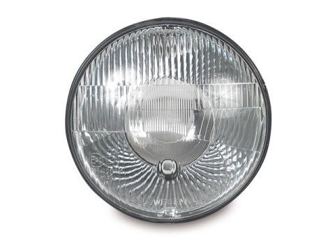 Scheinwerfereinsatz Bilux (gewölbtes Glas, mit E-Prüfzeichen) MZ ETZ125, ETZ150, ETZ250, ETZ251, ETZ300, TS125, TS150, TS175, TS250, ES175/2, ES250/2