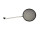Rückspiegel M10 Gewinde (D=120,00mm) rund (rechts / links) Halterung Stahl MZ ETZ125, ETZ150, ETZ175, ETZ250