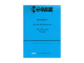 Ersatzteilkatalog MZ TS250, TS250/1