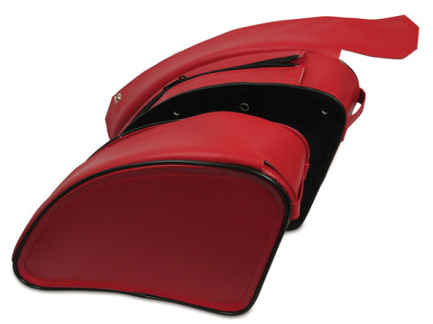 Satz - Packtasche rot (2 teilig) MZ ES250, ES300