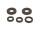 Satz - Wellendichtringe Motor (5 teilig) braun MZ TS125,TS150
