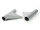 Satz - Scheinwerferhalter (D=35,00mm - Ausführung mit Aluminium-Gleitrohr) (2 teilig) MZ TS125, TS150