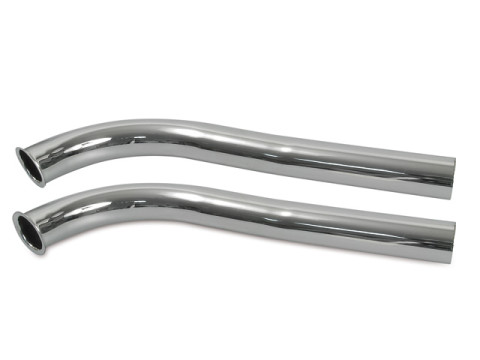 Satz - Krümmer D=40,00mm (kurzer Typ, links und rechts) chrom MZ BK350