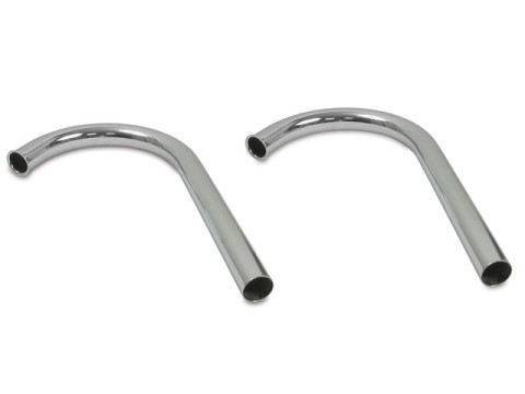Satz - Krümmer (D=40,00mm) chrom MZ ES175/2, ES250/2, ETS250, ES250 Doppelport