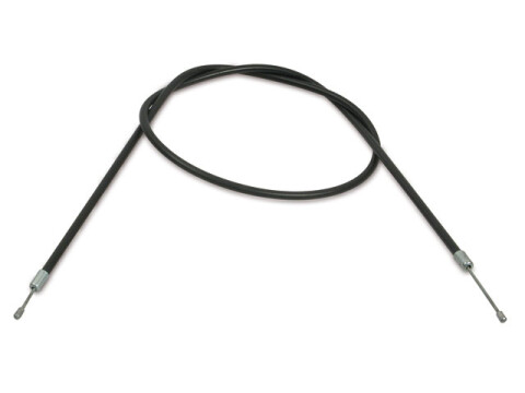 Gaszug schwarz (860,00 x 800,00 x 60,00mm) MZ RT125/1, RT125/2 (ab Fahrgestell-Nr. 7512604)