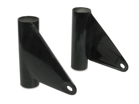Satz - Scheinwerferhalter (D=35,00mm - Ausführung mit Aluminium-Gleitrohr) (2 teilig) MZ TS250/1