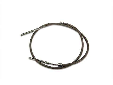 Bremszug hinten (mit Haken) grau IWL Pitty