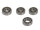 Kugellager im Satz (4-teilig) Motor & Getriebe MZ RT125/1, RT125/2 (SKF / SNH)