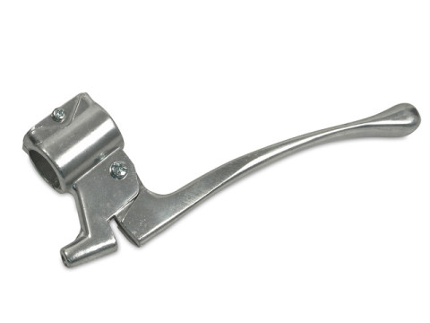 Kupplungshebel / Handhebel mit Armatur (Aluminium) MZ ES125, ES150, ES125/1, ES150/1, ES175, ES250, ES175/1, ES250/1, ES300, ETS125, ETS150, ETS250 Trophy Sport, TS125, TS150, TS250, TS250/1