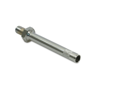 Blinkerträger / Blinkleuchtenhalter vorn (verzinkt) gerändelt für runde Blinker D=10,00mm MZ ETS125/1, ETS150/1, TS125, TS150, TS250, TS250/1