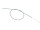 Gaszug grau (946,00 x 831,00 x 105,00mm) MZ TS125, TS150, ETZ125, ETZ150