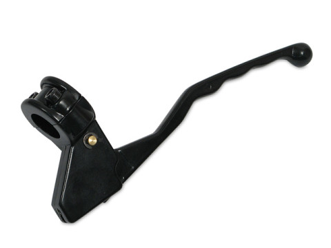 Handbremshebel mit Armatur  -Trommelbremse schwarz  MZ ETZ125, ETZ150, ETZ250, ETZ251, ETZ301