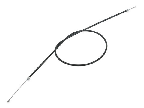Gaszug schwarz (952,00 x 838,00mm) Aussenzugdrehgriff MZ ETS125 KL, ETS150 KL, ETS250 KL (kurzer Lenker, Flachlenker)