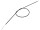 Gaszug schwarz (980,00 x 900,00mm) MZ ES125, ES125/1, ES150, ES150/1, ES175/1, ES250/1, ES300