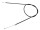 Gaszug schwarz (1094,00 x 980,00mm) Aussenzugdrehgriff MZ ETS250 (Hochlenker)