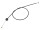 Kupplungszug schwarz MZ ES175/1 G, ES250/1 G, ES300 G