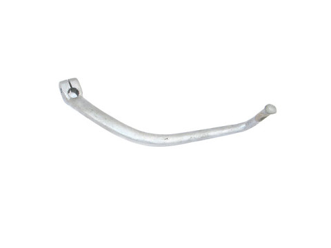 Fußschalthebel silber-matt (L=240,00mm, mit feiner Verzahnung) MZ ES175/1, ES250/1
