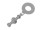 Kettenspanner (runde Bauart) MZ ES125, ES150, ES175, ES175/1, ES250/1, ES300, ETS250 Trophy Sport, TS125, TS150, ETZ125, ETZ150
