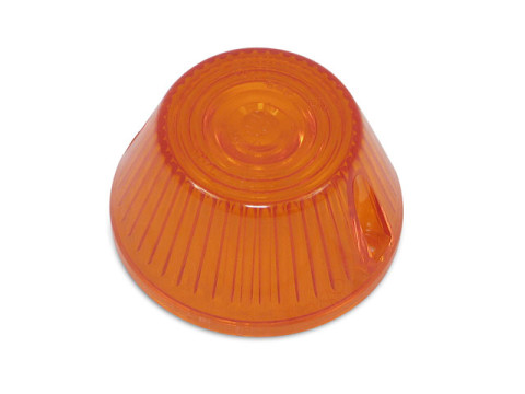 Blinkerkappe - Lichtaustritt orange D=80,00mm Beiwagen (E-Prüfzeichen) MZ ETZ "Originalform"