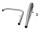 Auspuffanlage (D=30,00mm) Zigarre (1950-53) Umrüstung bei Steckkopf AWO Touren