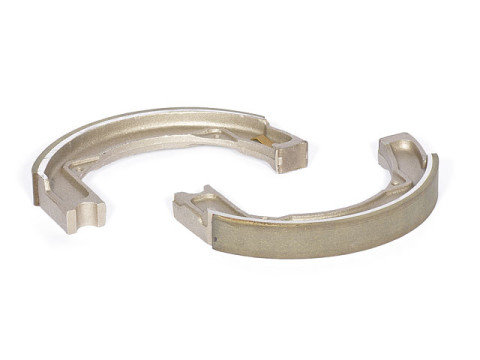 Satz Bremsbacken (mit Bremslichtkontakt) Aluminium (regeneriert) (im Austausch) (2 Stück) MZ BK350