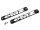 Satz - Schriftzug "MZ" Tank (2 x Plakette + 4 x Schraube) (6 teilig) MZ ETS125/1, ETS150/1, TS125, TS150, TS250