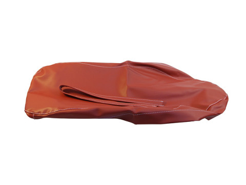 Sitzbankbezug rot mit Halteriemen MZ ES175, ES175/1, ES250, ES250/1, ES300