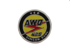 Aufnäher / Emblem / Patch "VEB AWO Sport Simson...