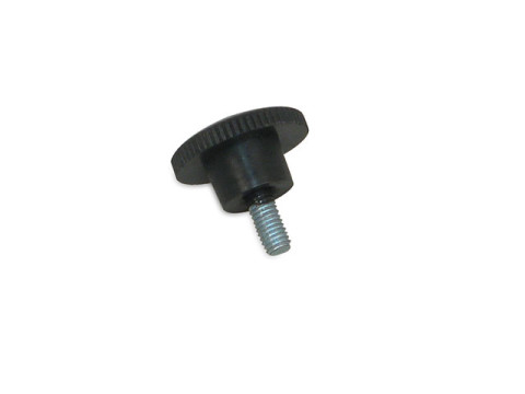 Rändelschraube M6 ohne Druckscheibe schwarz MZ ES125, ES150, ES175, ES175/1, ES250, ES250/1, ES300