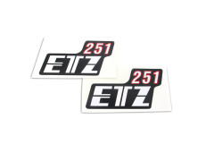 Satz - Schriftzug (Folie) "ETZ 251" für...