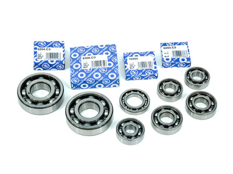 Satz - Kugellager Motor, Getriebe (SLF) (8 teilig) MZ TS250/1