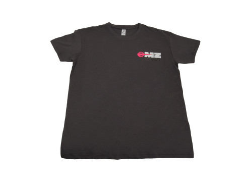 T-Shirt (Rundhals) MZ "Buchstaben" und "Schweif" grau (Größe M-XL)
